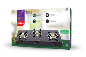 Gas Stove Three Burner