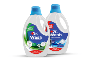 Dr Wash Liquid Detergent front Top