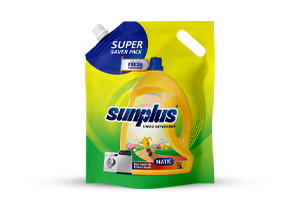 Sun Plus Liquid Detergent Pouch