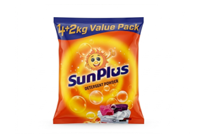 Sun Plus Detergent Powder Value Pack